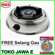 KOMPOR GAS HOCK 1TUNGKU MUTIARA GOLD MURAH