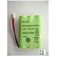 GE/Universal Cordless Phone Battery SANIK 3SN-AAA60H-S-J1 (3.6 V750MAH)