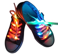 LED Light Waterproof Shoelaces Shoestring Battery Powered Flash Lighting the Night for Party Hip-hop