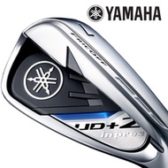 8 Yamaha Inpress UD+2 lightweight steel irons - 2021 men/parallel AS available. Additional charge