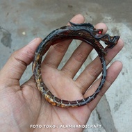 Gelang Akar Bahar Merah Kristal