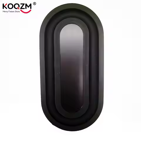 1pc Oval Shape Bass Diaphragm Rubber DIY Speaker Plate Passive Radiator Auxiliary Bass Vibration Pla