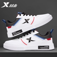 KY/🏅Xtep（XTEP）Men's Shoes Winter Low-Top Men's Sneakers White Shoes2023New Autumn and Winter Leisure Skateboard Shoes Tr