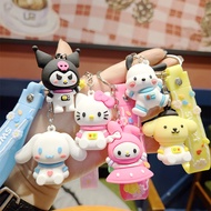 Sanrio Kuromi Keychain during Cartoon Doll Bag during Jade Guigou Keychain