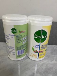 Dettol 檸檬味濕紙巾 $60 / 2 筒