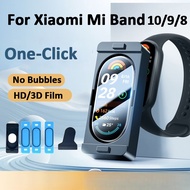 Soft 3D Film For Xiaomi Mi Band 9pro/Mi Band 10/9/8 Screen Protector With Positioner Easy installati