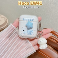 【imamura】For Hoco EW41 Case Summer Style Cartoon Soft Silicone Earphone Case Casing Cover