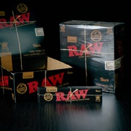 Papir / Kertas RAW Black King Size 110mm - Grosir