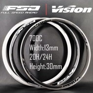 FSA / VISION 700C Doublewall Rim Racing Bike Road Bike Original Factory Stock