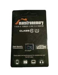 MicroSD Maestro 16GB Class 10 Memory Card Micro SD Memory HP