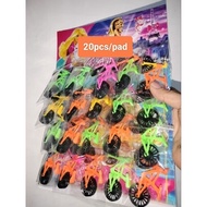 mini fat bike toys 20pcs toy pad assorted color