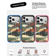 CASECASE X Patchwork Hills Case Black/Sky Blue/Pink Fizz Candy Collection Color Clear Hard Magnetic 