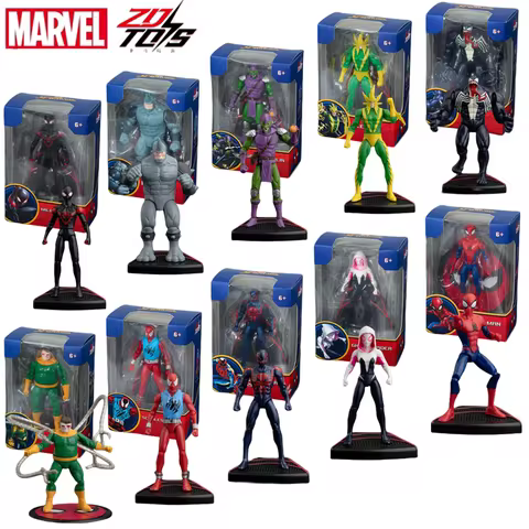 ZD Toys Avengers Legends Iron Man Spider Man Thor Captain America Thanos Hulk War Machine Action Fig