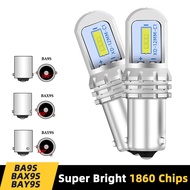 1pcs Car LED Interior Light Bulb Dome Lamp BA9S BAY9S BAX9S 12V Car License Plate Light