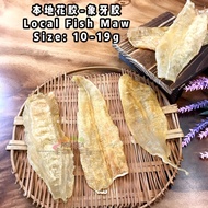 Red Sea Local Fish Maw 本地野生花胶 象牙胶 双牙胶 长尾柳鱼胶 鱼肚【100g】Premium Grade 精选花胶 Homemade 自家晒干