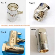 Water Dispenser Exhaust Valve 4 Points Universal Type High Temperature Resistant All Copper Core Dra