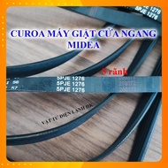 Horizontal washer dryer belt - front door belt 5PJE 1276 5PJE1276 MIDEA MEDIA 5 slots