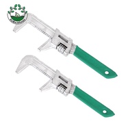 [Whcart] Adjustable Wrench Adjustable Wrench Universal Pipe Wrench Wide Mouth Wrench Right Angle
