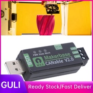 guli Wisoqu USB to CAN FD Adapter  Based on Canable2.0 Support 2.0 A B Protocol Multiple Firmware Op