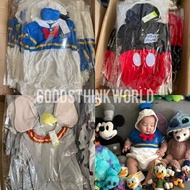 有吊牌 日本 Disney  baby Dumbo Donald Duck 迪士尼 小飛象唐老鴨 短袖  BB攝影造型衫 包屁 夾衣 造型衫   cosplay  BB哈衣 連身衫  連體服 初生 B