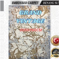 [READYSTOCK.LIVE] CARPET GRAND VINTAGE 200CM X 290CM