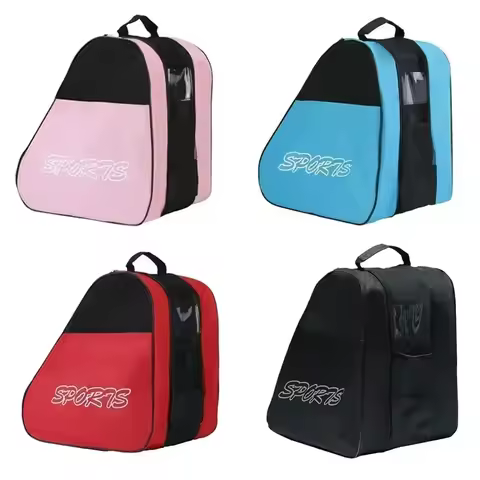 Ski Bag Breathable Skates Storage Handbags Roller Skates Bag Roller Holder Skate Speed Skates Bag Ad