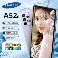 Samsang A52s Asli Telefon Pintar Android Baharu 5G Telefon Murah 6.5 Inci 512GB Jualan Panas Telefon Pintar Tidak Berkunci COD