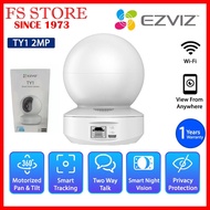 EZVIZ TY1 2MP 1080P FHD Smart Wi-Fi Pan & Tilt CCTV Camera CS-TY1-B0-1G2WF