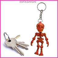 INF Unique 3D Published Skull Plan Keychain Environmental Aware Option For Fashion Aware Individuals