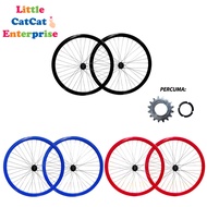 Candy 24" 26" Sepasang Fixie Bike 700C Wheelset