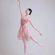 cod Ballet Leotard For Women Velvet Sleeveless Leotard Bodysuit Teacher Special Practice Suit Gymnas