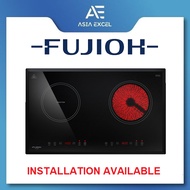 FUJIOH FH-IC6020 2 ZONE BUILT-IN COMBI CERAMIC AND INDUCTION HOB
