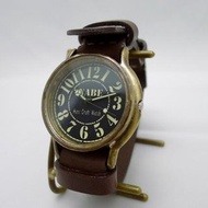 J.B. 手作り時計 HandCraftWatch JUMBO Brass36mm NATOベルトBR (JUM31 NATO BR)