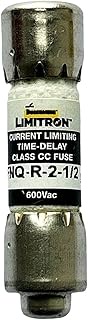 New FNQ-R-2-1/2 FNQ-R-2-1/2A 2.5A 600Vac Time Delay Fuse, Pack of 10