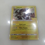PTCG Zekrom 25th anniversary (english) rare holo 010/025