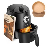 Air Fryer 2Qt, Compact Small Air Fryer Oven with Air Fryer Liners