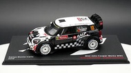 ixo 1:43 Mini John Cooper Works WRC 2012拉力賽車合金汽車模型