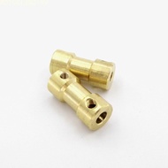 2mm to 2mm Brass Coupling Joint Coupler for Motor Shaft in For RC Boat Car Robot