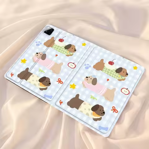 Anime Dog Cute For Xiaomi Redmi Mi Pad 4 5 6 7 8 K SE Mini Pro Plus Max 10.1 11.2 inch Tablet Case