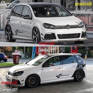 NPC | สติกเกอร์รถสำหรับ Golf POLO Scirocco GTI Jetta GOLF VI Lingdu
