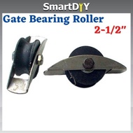 2-1/2" BEARING ROLLER WITH HALF BRACKET / AUTO GATE ROLLER - U GLOOVE
