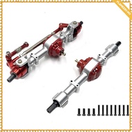 [flameer1] RC Car Axle Set Metal RC Axle with Steel Gears Upgraded Long-Lasting for
