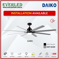 [FREE INSTALLATION] DAIKO DC Sumo 72" with Tri-Color LED (Inverter DC Fan)