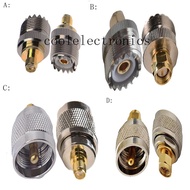2pcs SMA Male Female to UHF PL259 Male UHF SO239 Female RF Coaxial Adapter Connector