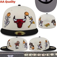 Lakers Cap Fitted Hat Unisex Basketball Cap Flat Brim Cap Sun Hat PS9I