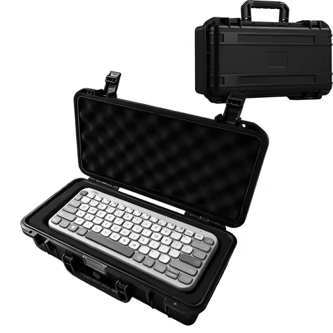 PP Hard Case 68 key Keyboard Protective Storage Box Carry Case for 33x15x8cm within Keyboard