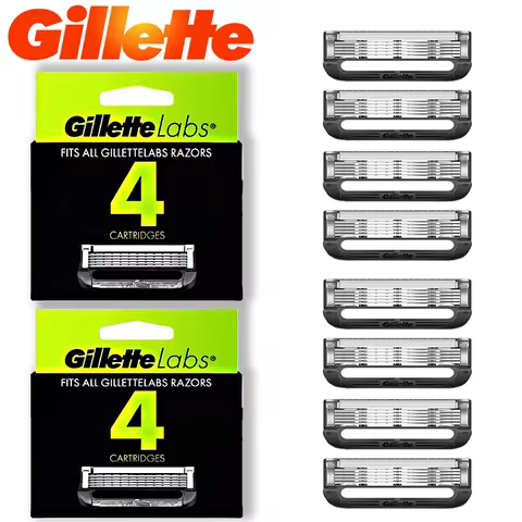 For Gillette Labs Razor blade 4/8 Pcs For Gillette Labs Heated Razor blades Gillette labs series sha