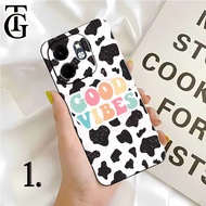 PREMIUM SILICON CASE WITH COW MOTIF AESTHETIC FOR INFINIX SMART 9, SMART 9 HD, ZO 30, NOTE 30, NOTE 