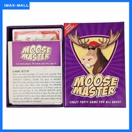 English spot moose master Moose Master card game card Family Party Drinking Board Game