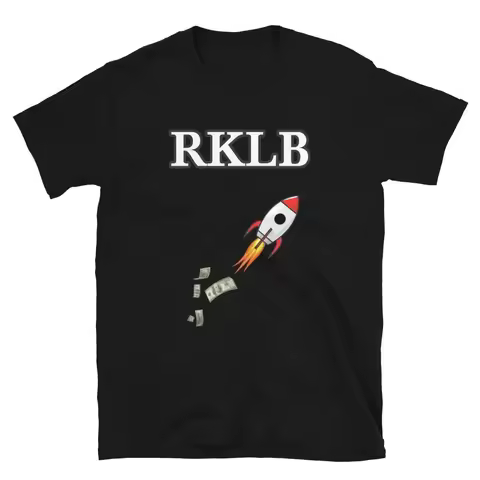 Rocket Lab Rklb Stock Market T Shirt For Trader And Investor Wallstreetbets Stonks Apparel Finance M